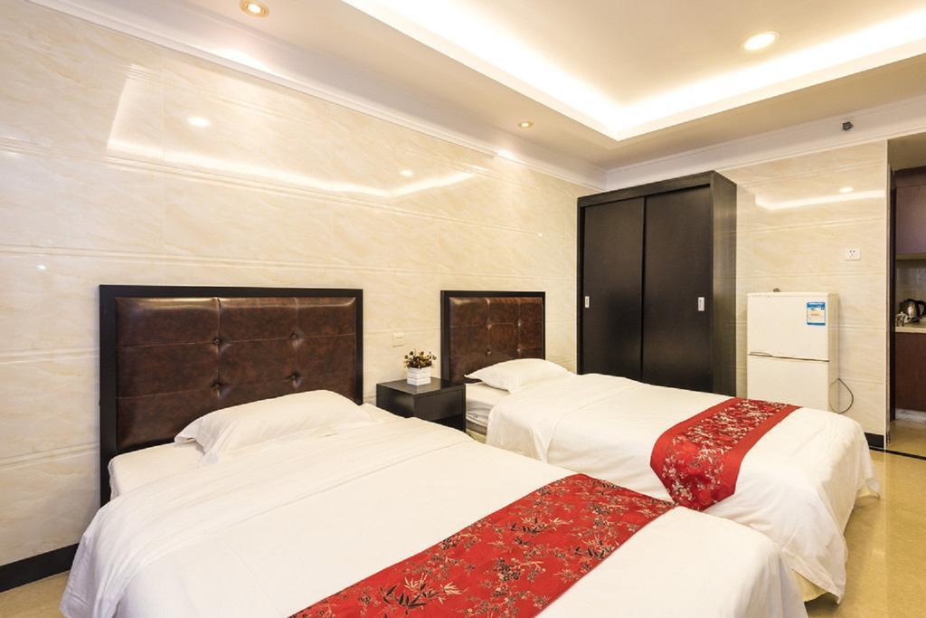 Grand Continental Apartment Guangzhou Exterior foto