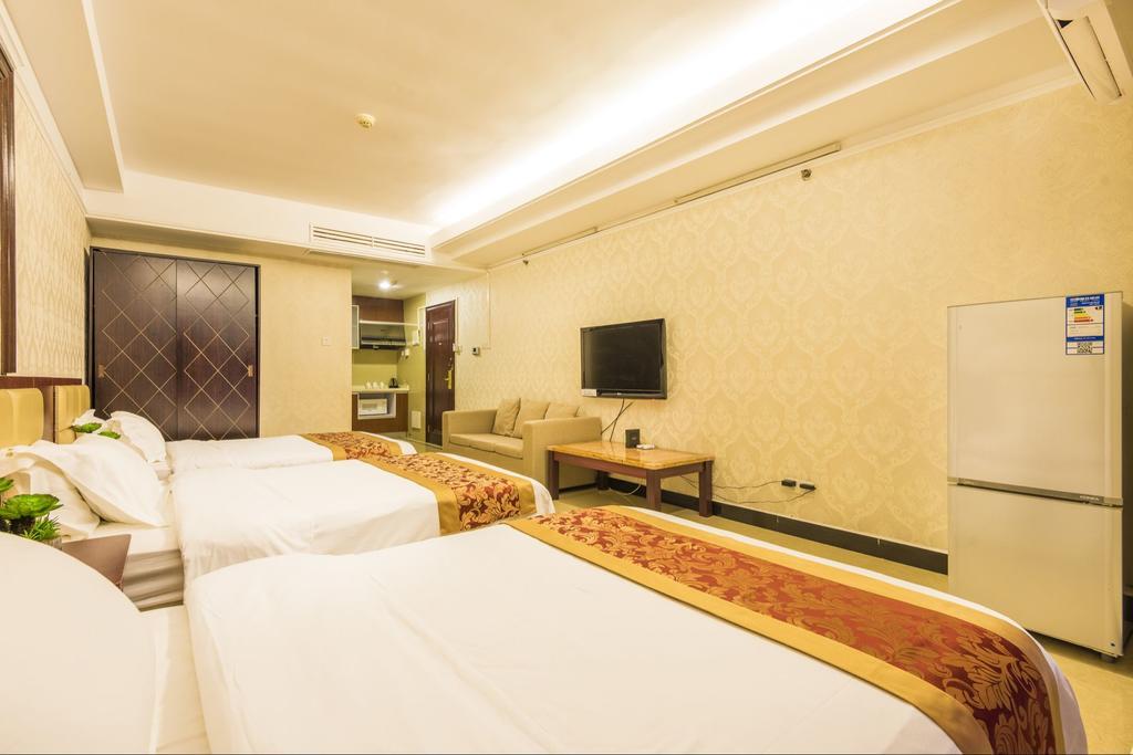 Grand Continental Apartment Guangzhou Exterior foto