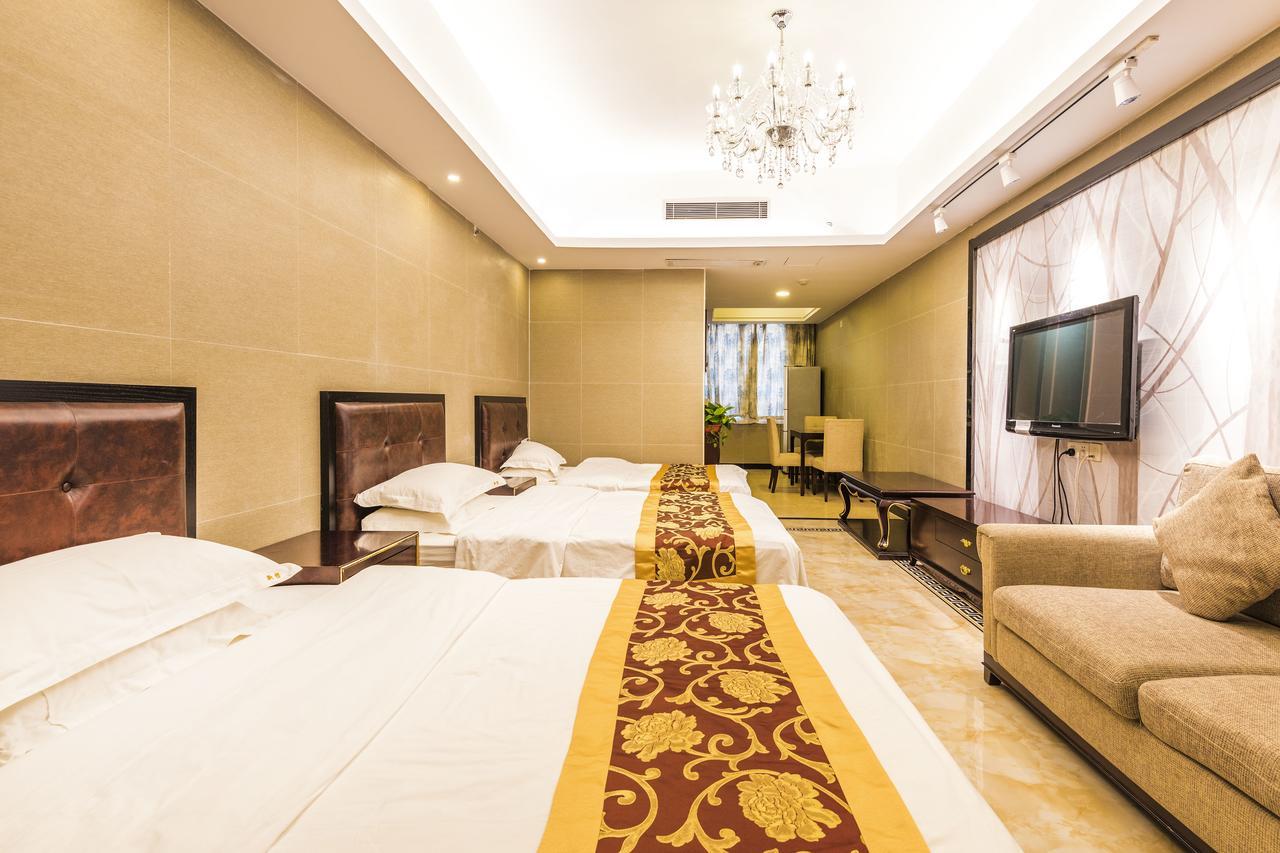 Grand Continental Apartment Guangzhou Exterior foto