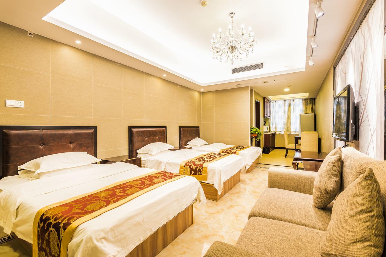 Grand Continental Apartment Guangzhou Exterior foto